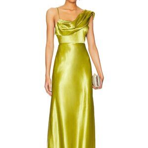 House of Harlow 1960 Green Gown